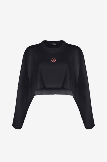 Crop-Top-manga-larga-Negro-Culturewise-MNY-MKRS