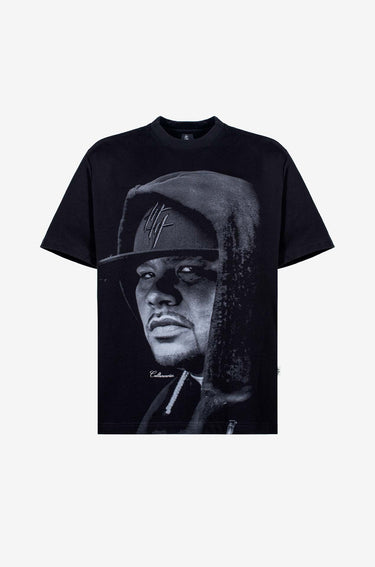 Camiseta Negra Faces Fat Joe Culturewise
