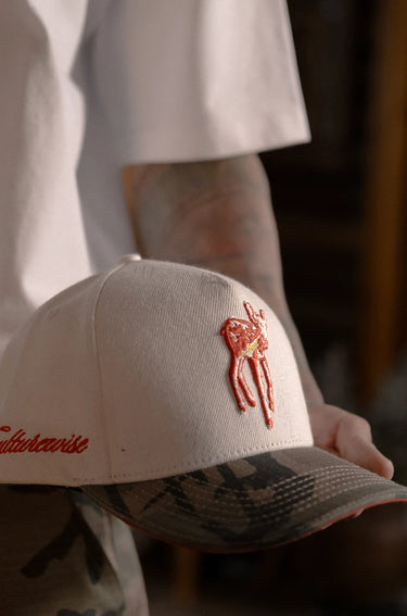 Gorra Blanca Venado