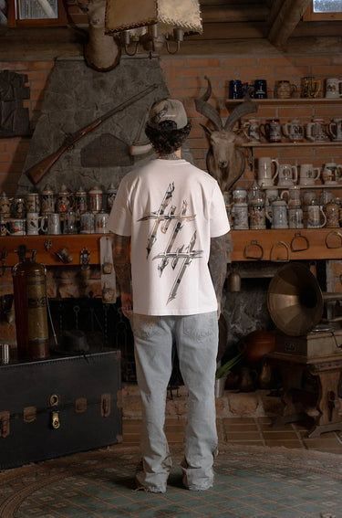 Camiseta Blanca Logo Camo
