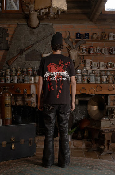 Camiseta Negra Venado