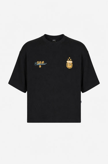 Camiseta Negra Mundial "Argentina"