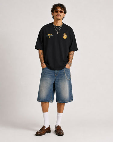 Camiseta Negra Mundial "Argentina"