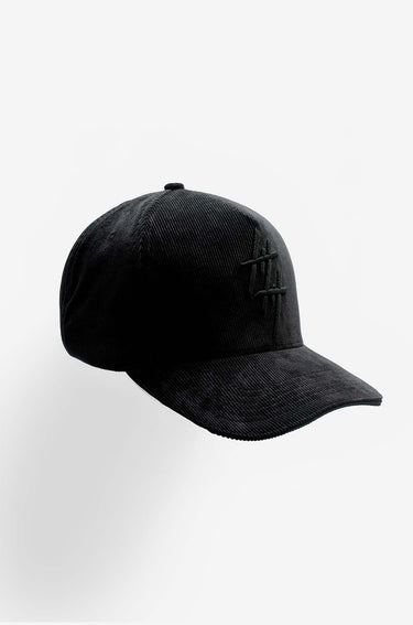 Gorra Negra Corduroy Classic