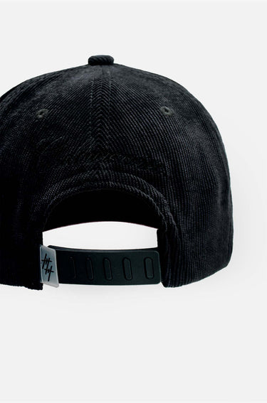 Gorra Negra Corduroy Classic