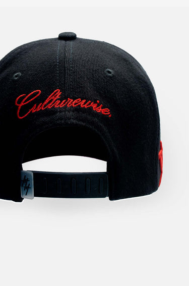 Gorra Negra Rojo Japan