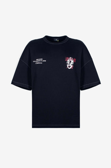Camiseta Negra Japan Mask Culturewise