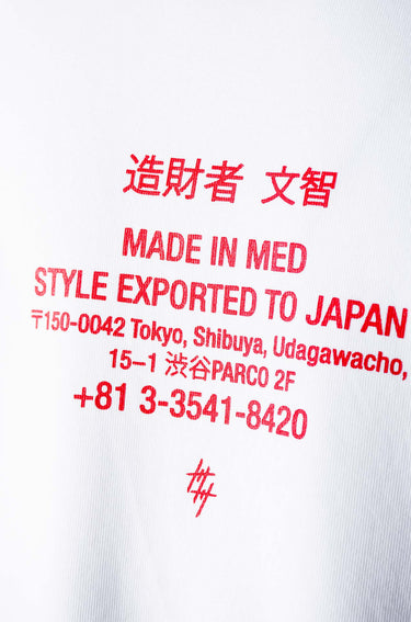 Camiseta Blanca Japan Dragon