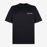Camiseta negra Crursive logo Classic Beige Culturewise