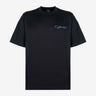 Camiseta negra Crursive logo Classic Gris Culturewise