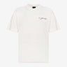 Camiseta blanca Crursive logo Classic verde Culturewise