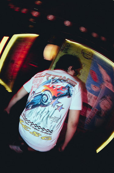 Camiseta ivory Culture ride Japan