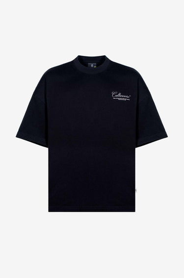 Camiseta Negra Logo Chrome Reflective