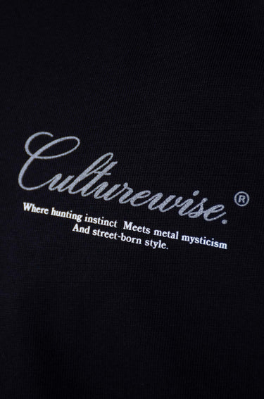 Camiseta Negra Logo Chrome Reflective